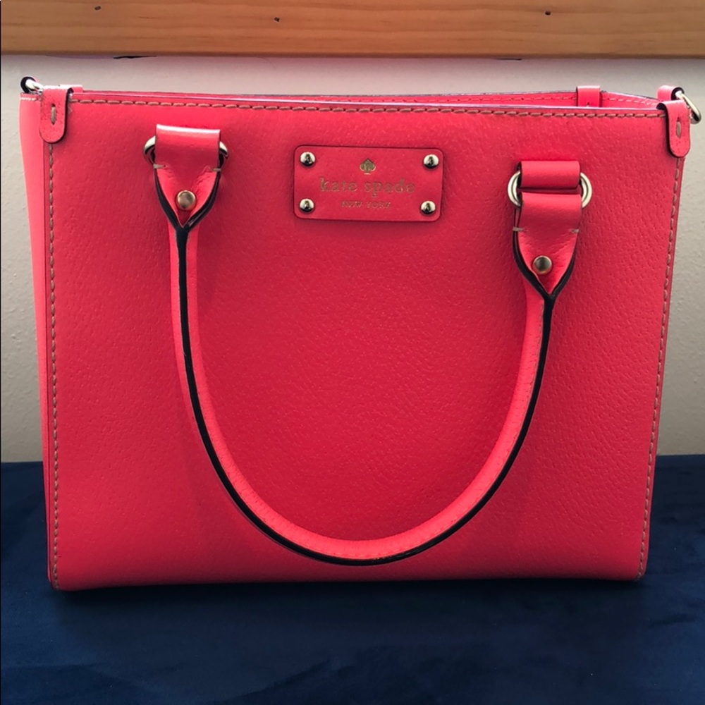 Pink Kate Spade handbag